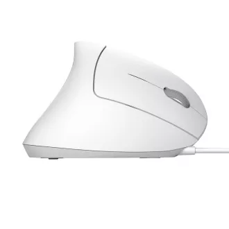 TRUST Verto Vertikale Maus Ergonomische Maus, USB, Weiß TRUST Verto Vertikale Maus Ergonomische Maus, USB, Weiß