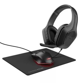 TRUST Headset Maus Mauspad GXT 790 3in1 Gaming Bundle, Schwarz TRUST Headset Maus Mauspad GXT 790 3in1 Gaming Bundle, Schwarz