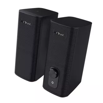 TRUST Speakers GXT 612 CETIC RGB-beleuchtetes 2.0-Lautsprecherset, Bluetooth, Schwarz