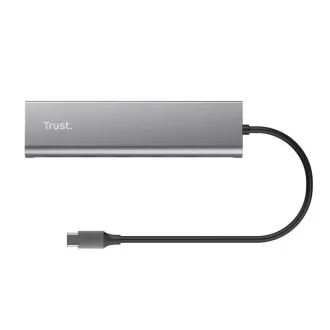 TRUST Halyx Aluminium 5 Anschluss USB 3.2 Gen1 Hub TRUST Halyx Aluminium 5 Anschluss USB 3.2 Gen1 Hub