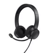 TRUST Headset Ayda PC-Headset, USB, ECO-Produkt, Geräuschunterdrückung
