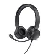 TRUST Headset mit Mikrofon Ayda PC-Headset, USB