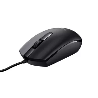 TRUST Maus TM-101, optisch, ECO, USB, schwarz