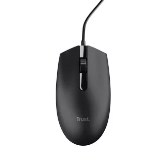 TRUST Maus TM-101, optisch, ECO, USB, schwarz