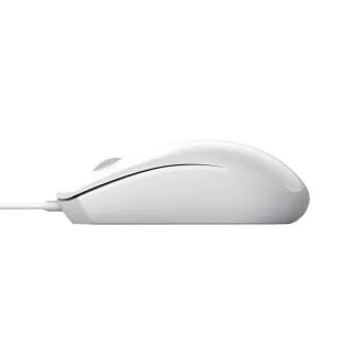 TRUST Maus TM-101, optisch, ECO, USB, weiß