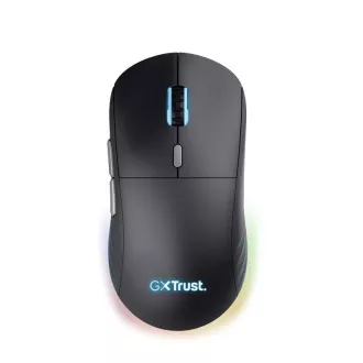 TRUST GXT926 Redex II Gaming-Maus, Drahtlos, Laser, RGB, Schwarz