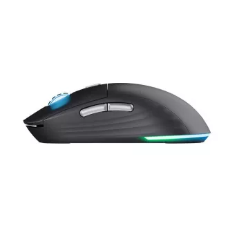 TRUST GXT926 Redex II Gaming-Maus, Drahtlos, Laser, RGB, Schwarz