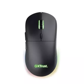 TRUST GXT927 Redex  Gaming-Maus, drahtlos, optisch, RGB, schwarz