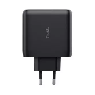 TRUST MAXO 65W Ladegerät, 2x USB-C, schwarz TRUST MAXO 65W Ladegerät, 2x USB-C, schwarz
