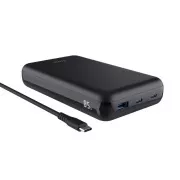 TRUST Powerbank für Notebook 100W, 2xUSB-C, 1xUSB - 20000mAh