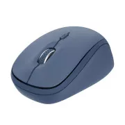 TRUST Maus YVI , Kabellos, Eco, blau - bluetooth   wifi