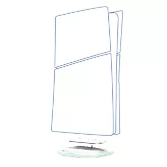 TRUST PS5 Ständer GXT 229, LED, USB-C, weiß TRUST PS5 Ständer GXT 229, LED, USB-C, weiß