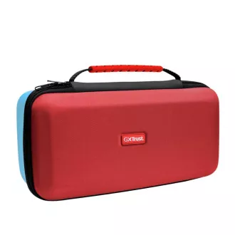 TRUST Tasche für Nintendo Switch GXT1252RB XL HARDCASE SWITCH 2, rot und blau TRUST Tasche für Nintendo Switch GXT1252RB XL HARDCASE SWITCH 2, rot und blau
