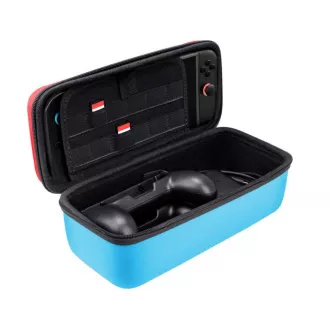 TRUST Tasche für Nintendo Switch GXT1252RB XL HARDCASE SWITCH 2, rot und blau TRUST Tasche für Nintendo Switch GXT1252RB XL HARDCASE SWITCH 2, rot und blau