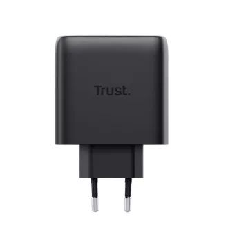 TRUST GaN MAXO 65W 2-Port USB-C Ladegerät, schwarz