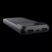 TRUST Powerbank Avala, 10000 mAh, 1xUSB-C   2xUSB, schwarz