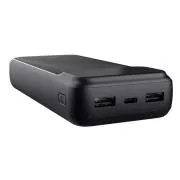 TRUST Powerbank Avala, 20000 mAh, 1xUSB-C   2xUSB, schwarz