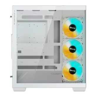 GIGABYTE Gehäuse GB-C500PI ST, Mid-Tower, 1xUSB-C 3.2, 2xUSB 3.0, 4x 120mm ARGB Lüfter, weiß GIGABYTE Gehäuse GB-C500PI ST, Mid-Tower, 1xUSB-C 3.2, 2xUSB 3.0, 4x 120mm ARGB Lüfter, weiß