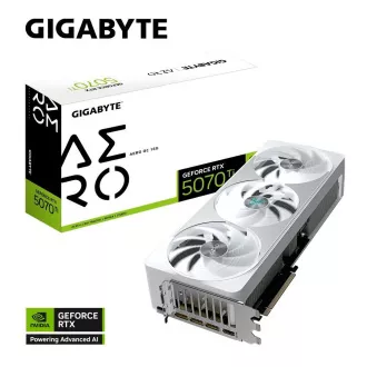 GIGABYTE VGA NVIDIA GeForce RTX 5070 Ti AERO OC 16G, 16G GDDR7, 3xDP, 1xHDMI GIGABYTE VGA NVIDIA GeForce RTX 5070 Ti AERO OC 16G, 16G GDDR7, 3xDP, 1xHDMI