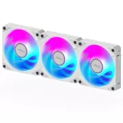 GIGABYTE Lüfter AORUS EZ CHAIN FAN ICE 3-PACK, 3x120mm, weiß