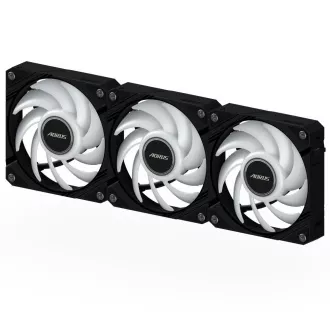 GIGABYTE Lüfter AORUS EZ CHAIN FAN 3-PACK, 3x120mm, schwarz GIGABYTE Lüfter AORUS EZ CHAIN FAN 3-PACK, 3x120mm, schwarz