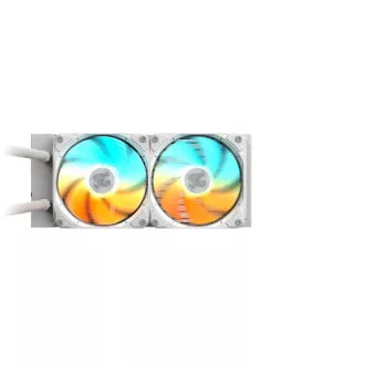 GIGABYTE Wasserkühler GAMING 240 ICE, 2x120mm, ARGB, LGA1851, AM5, weiß GIGABYTE Wasserkühler GAMING 240 ICE, 2x120mm, ARGB, LGA1851, AM5, weiß