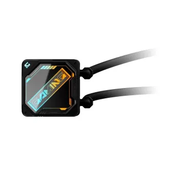 GIGABYTE Wasserkühler GAMING 240, 2x120mm, ARGB, LGA1851, AM5, schwarz