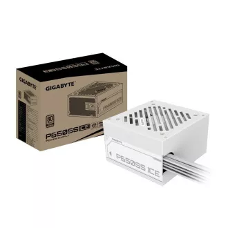 GIGABYTE Netzteil P650SS ICE, 650W, 80  Silber, 120mm, ATX 3.0, weiß