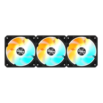 GIGABYTE Lüfter EZ CHAIN FAN 3-PACK, 3x120mm, schwarz GIGABYTE Lüfter EZ CHAIN FAN 3-PACK, 3x120mm, schwarz