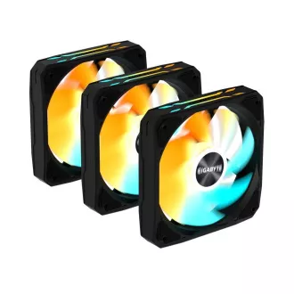 GIGABYTE Lüfter EZ CHAIN FAN 3-PACK, 3x120mm, schwarz GIGABYTE Lüfter EZ CHAIN FAN 3-PACK, 3x120mm, schwarz