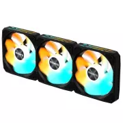 GIGABYTE Lüfter EZ CHAIN RVS FAN 3-PACK, 3x120mm, schwarz