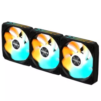 GIGABYTE Lüfter EZ CHAIN RVS FAN 3-PACK, 3x120mm, schwarz