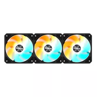 GIGABYTE Lüfter EZ CHAIN RVS FAN 3-PACK, 3x120mm, schwarz