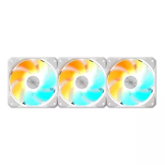 GIGABYTE Lüfter EZ CHAIN RVS FAN 3-PACK, 3x120mm, weiß GIGABYTE Lüfter EZ CHAIN RVS FAN 3-PACK, 3x120mm, weiß