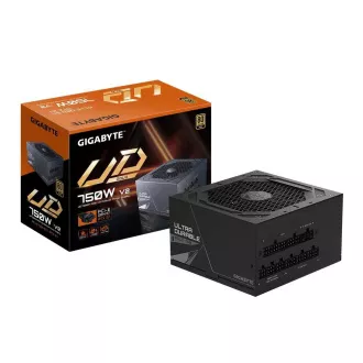 GIGABYTE Netzteil UD750GM PG5 V2, 750W, 120mm, voll modular, 80 Plus Gold, ATX 3.1
