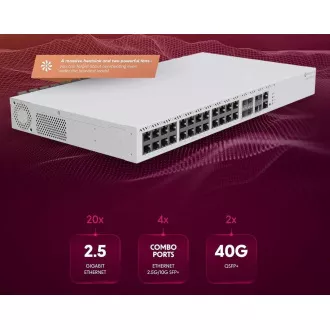 MikroTik Cloud-Router-Switch CRS326-4C 20G 2Q RM MikroTik Cloud-Router-Switch CRS326-4C 20G 2Q RM