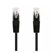 C-TECH Patchkabel Cat5e, UTP, schwarz, 5m