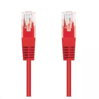 C-TECH Patchkabel Cat5e, UTP, rot, 3m