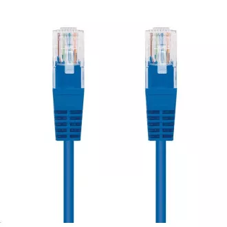 C-TECH Patchkabel Cat5e, UTP, blau, 3m