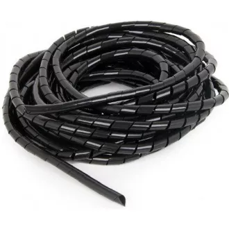 C-Tech CABLEXPERT Kabelklemmspirale, 12mm, 10 m, schwarz C-Tech CABLEXPERT Kabelklemmspirale, 12mm, 10 m, schwarz
