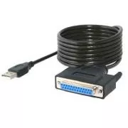 PREMIUMCORD USB-Druckerkabel, USB auf Parallelanschluss