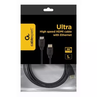 GEMBIRD CABLEXPERT HDMI 2.1, 8K, M/M, 1m, schwarz