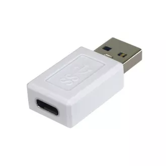 PremiumCord USB-C auf USB-A 3.0 Adapter, Weiß