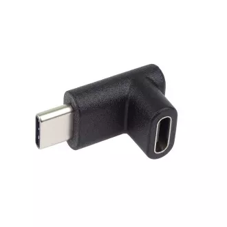 PremiumCord USB-C auf USB-C Adapter, 90° gebogen PremiumCord USB-C auf USB-C Adapter, 90° gebogen
