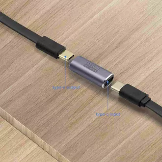 PremiumCord 40Gbps Aluminium USB-C Buchse - USB-C Buchse PremiumCord 40Gbps Aluminium USB-C Buchse - USB-C Buchse
