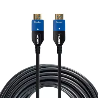 PREMIUMCORD Ultra High Speed HDMI 2.1 optisches Kabel 8K@60Hz 4K@120Hz 25m goldbeschichtet