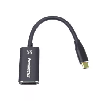 PREMIUMCORD Adapter USB-C auf DisplayPort DP1.4 8K@60Hz und 4k@120Hz