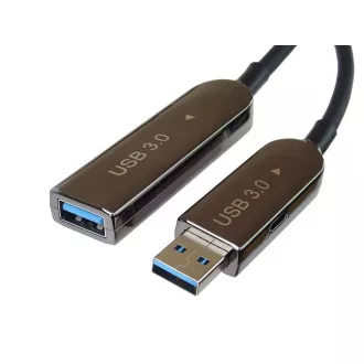 PREMIUMCORD Kabel USB3.0   2.0 Verlängerung optisches AOC Kabel A/Stecker - A/Buchse 15m