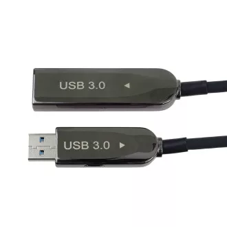 PREMIUMCORD Kabel USB3.0   2.0 Verlängerung optisches AOC Kabel A/Stecker - A/Buchse 15m