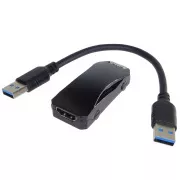 PremiumCord USB 3.0 auf HDMI Adapter mit Audio, FULL HD 1080p